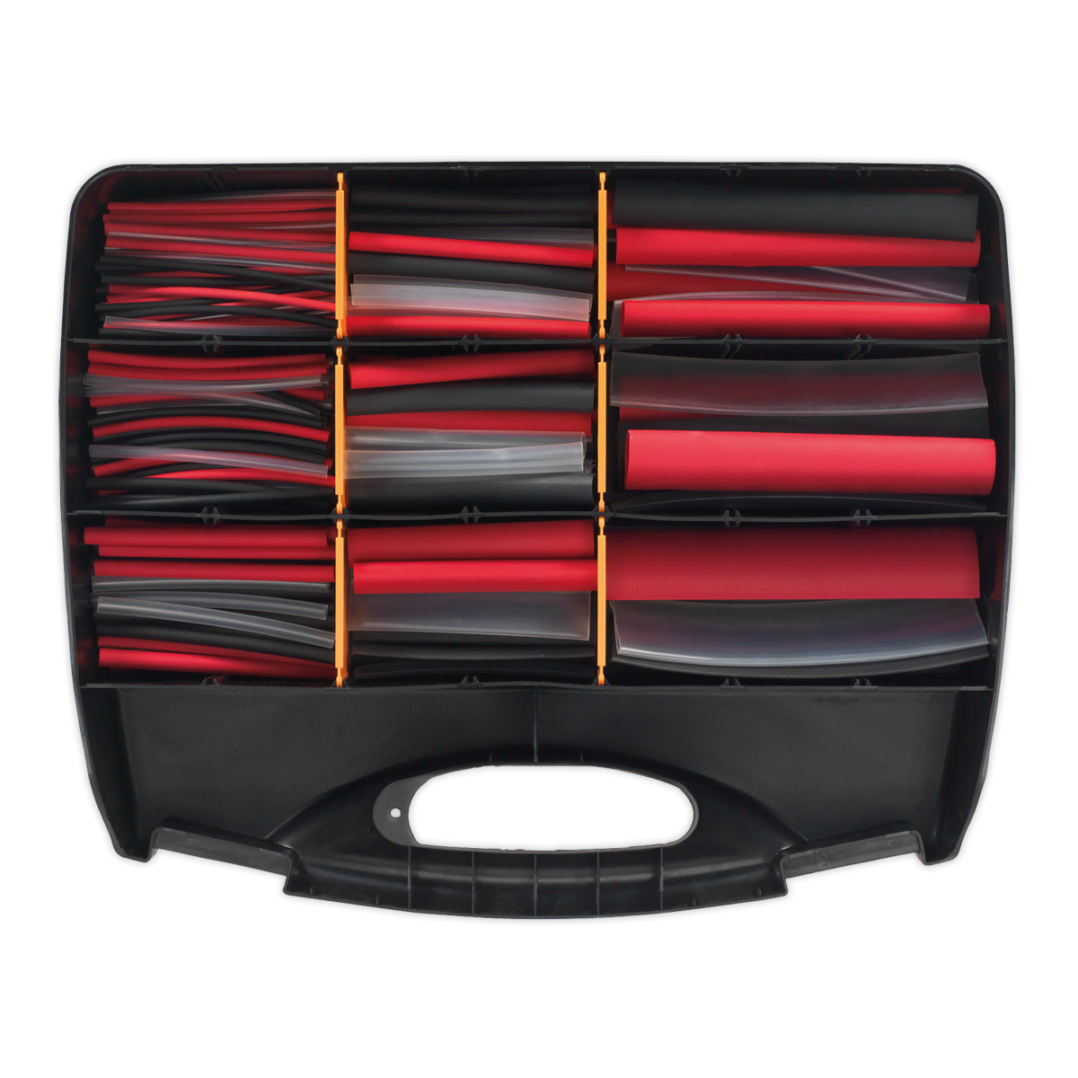 Sealey 261pc 100 & 150mm Adhesive Lined Heat Shrink Tubing Assortment - Mixed Colours HSTAL261MC