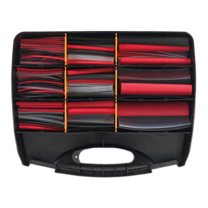 Sealey 261pc 100 & 150mm Adhesive Lined Heat Shrink Tubing Assortment - Mixed Colours HSTAL261MC