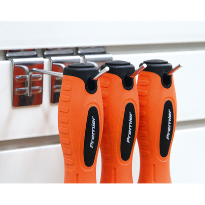 Sealey 8pc Screwdriver Set - Hi-Vis Orange HV003