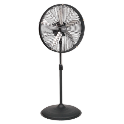 Sealey 20" Industrial High Velocity Oscillating Pedestal Fan HVF20PO