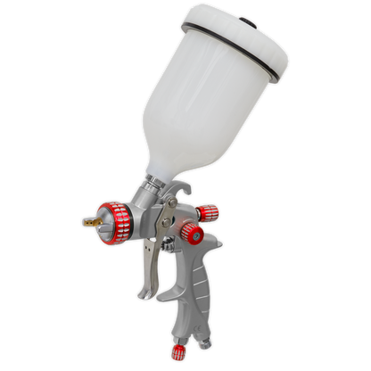 Sealey Professional HVLP Gravity Feed Spray Gun 1.3mm Set-Up HVLP01
