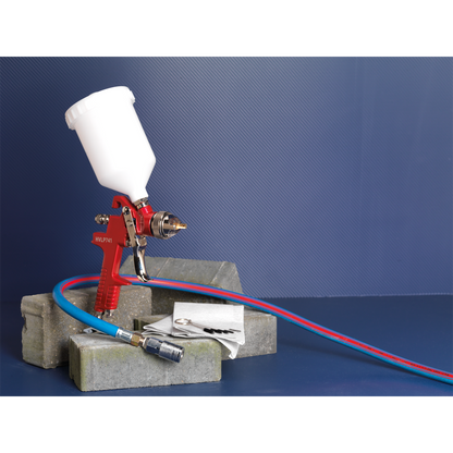 Sealey Workshop Series HVLP Gravity Feed Spray Gun 1.3mm Set-Up HVLP741