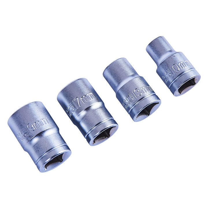 Amtech 4 Piece 13mm (1/2") drive socket set I0200