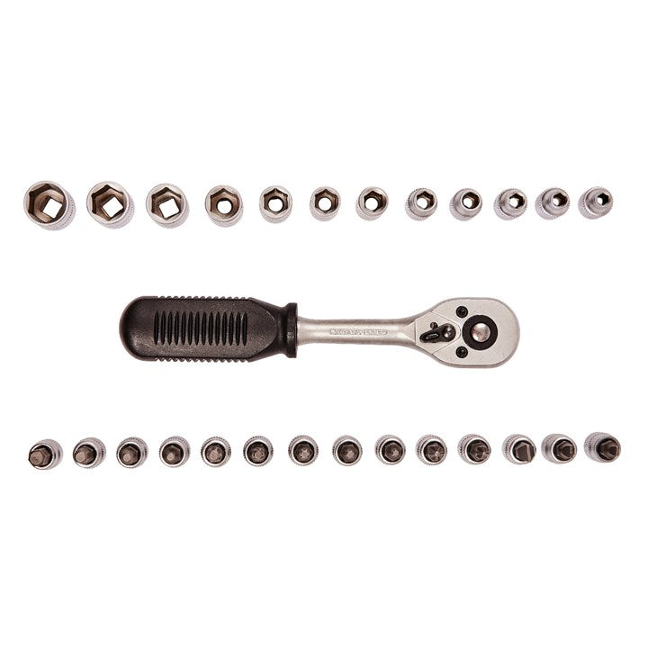 Amtech 27 Piece 1/4" drive socket and bit set I0225