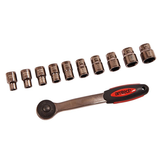 Amtech 11 Piece 1/2" socket set I0370