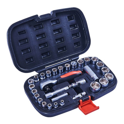 Amtech 30 Piece 1/4" and 3/8" socket set I0380