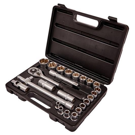 Amtech 25 Piece 1/2" drive socket set I0460