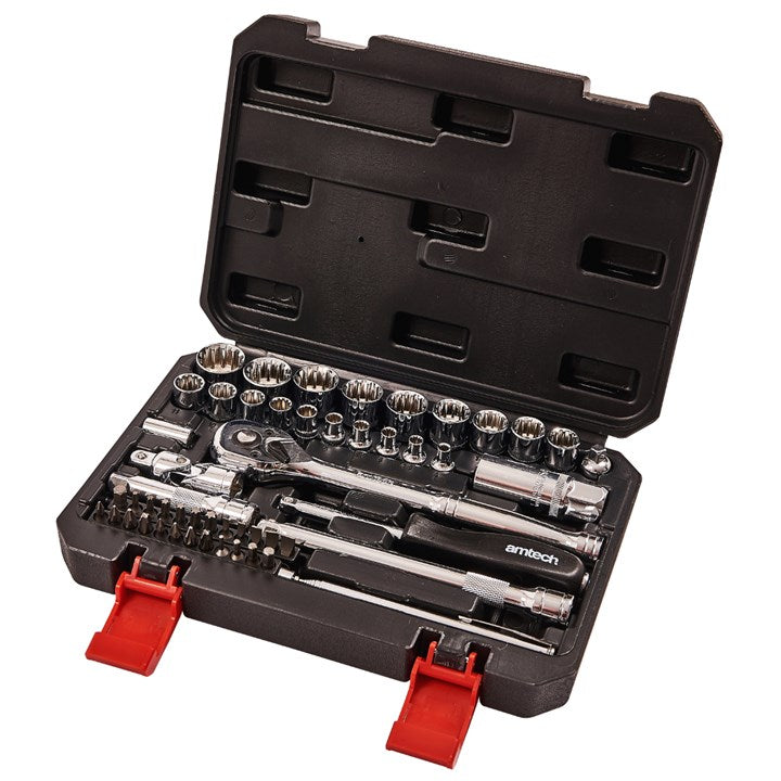Amtech 52 Piece 12 point socket set I0635