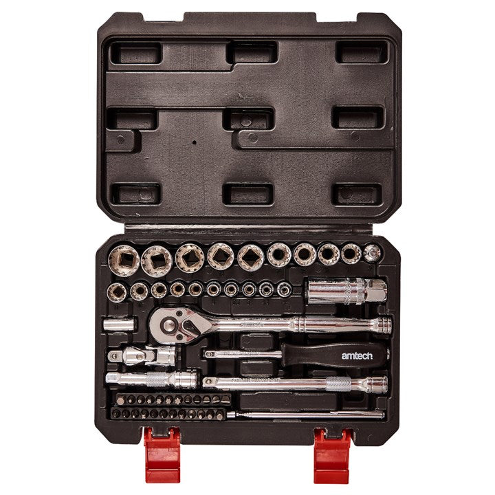 Amtech 52 Piece 12 point socket set I0635