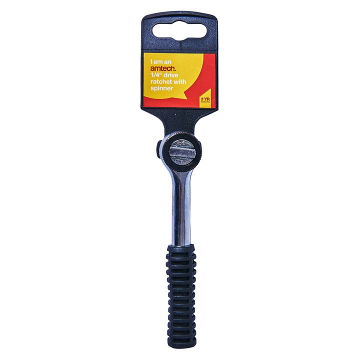 Amtech 6mm (1/4") Ratchet and spinner I2440
