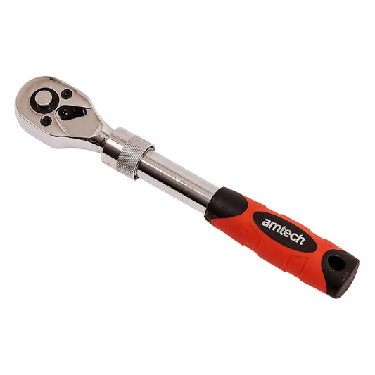 Amtech 6mm (1/4") Heavy duty telescopic ratchet I3440