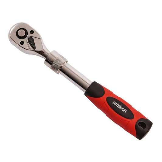 Amtech 9.5mm (3/8") Heavy duty telescopic ratchet I3450