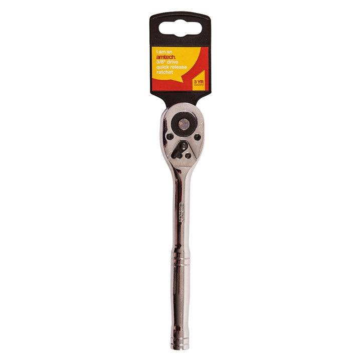 Amtech 9.5mm (3/8") Quick release ratchet I3525