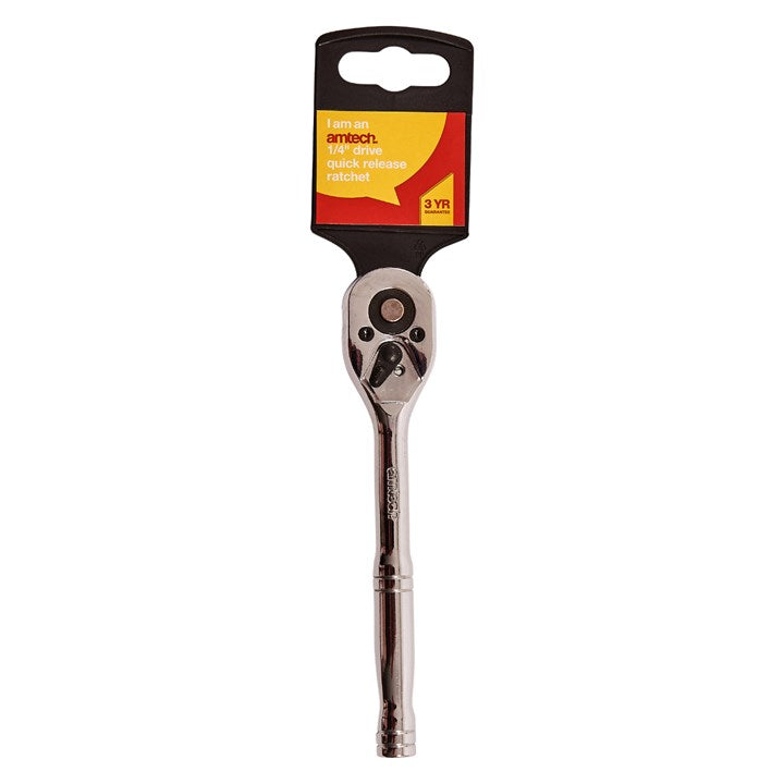 Amtech 6mm (1/4") Quick release ratchet I3550