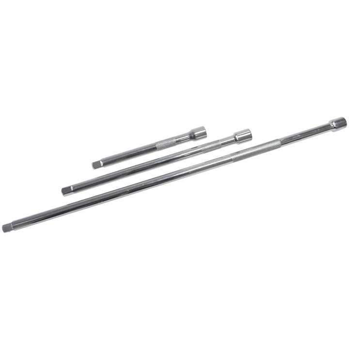 Amtech 3 Piece 9mm (3/8'') extension bar set I4150