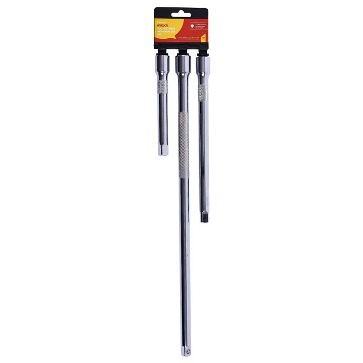 Amtech 3 Piece 13mm (1/2") extension bar set I4225
