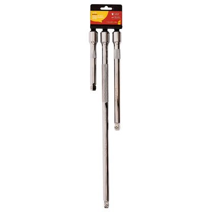 Amtech 3 Piece 13mm (1/2") drive wobble extension bar set I4227