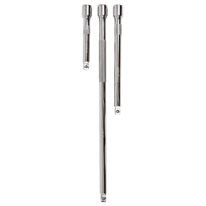 Amtech 3 Piece 13mm (1/2") drive wobble extension bar set I4227