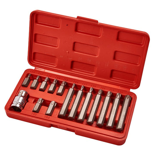 Amtech 15 Piece torque bit and socket set I8500