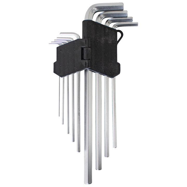Amtech 9 Piece extra-long metric hex key set I8778
