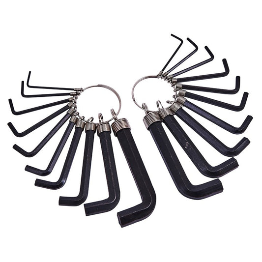 Amtech 20 Piece hex key set and keyring I8820