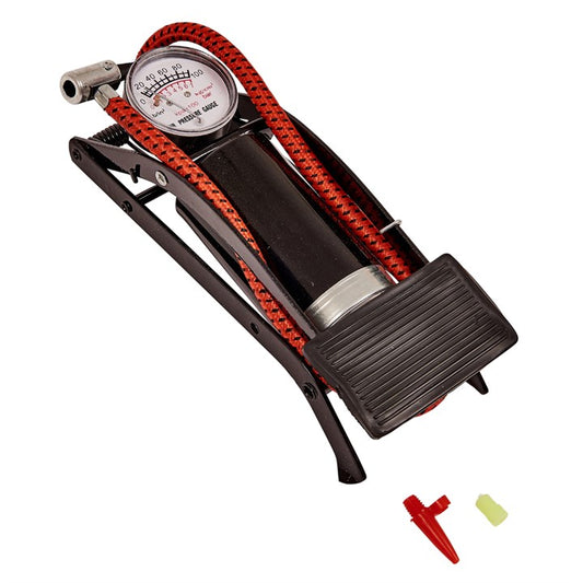 Amtech Foot pump with gauge I9450
