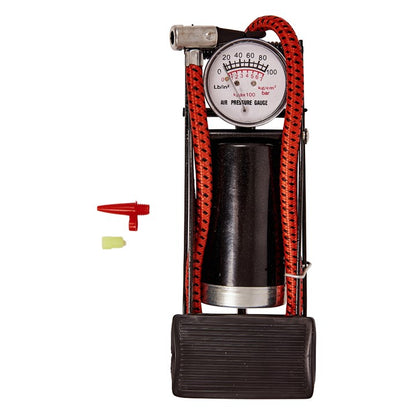 Amtech Foot pump with gauge I9450