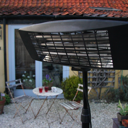 Sealey 2000W High Efficiency Infrared Quartz Patio Heater with Telescopic Floor Stand IFSH2003