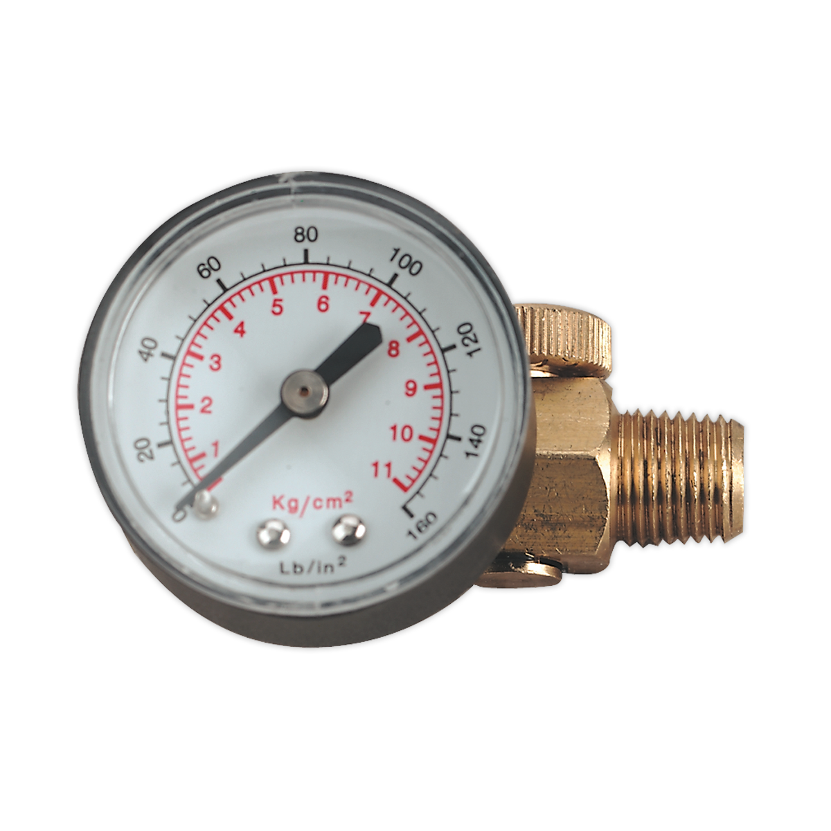 Sealey On-Gun Pressure Regulator/Gauge ILF/RG