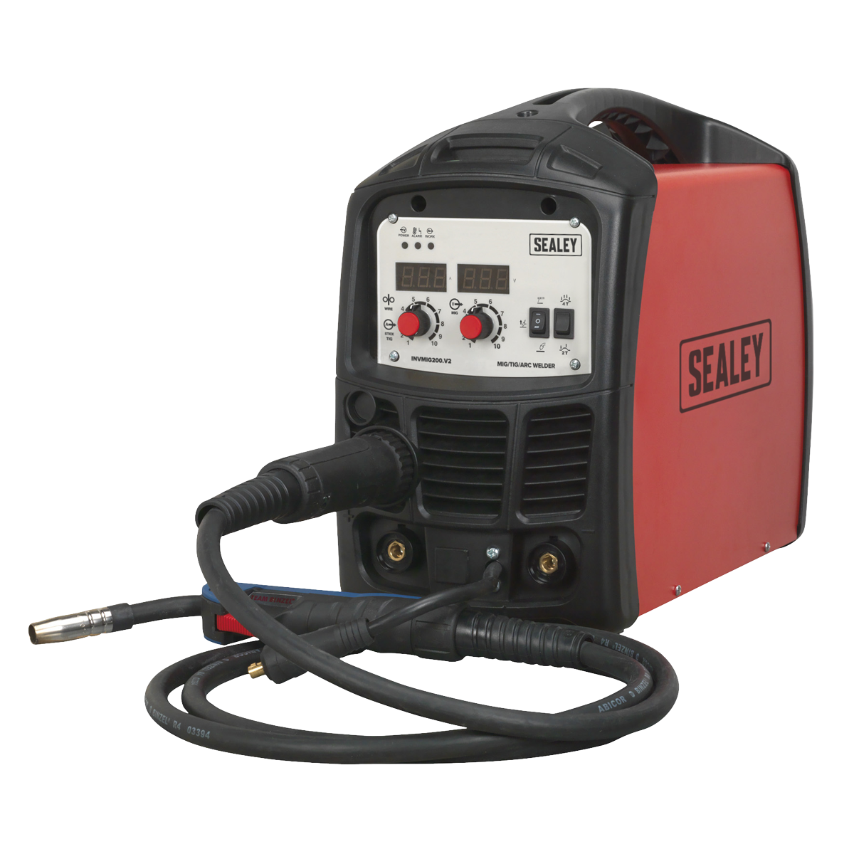 Sealey 200A MIG, TIG & MMA Inverter Welder INVMIG200
