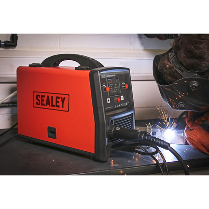 Sealey 200A MIG, TIG & MMA Inverter Welder with LCD Screen INVMIG200LCD