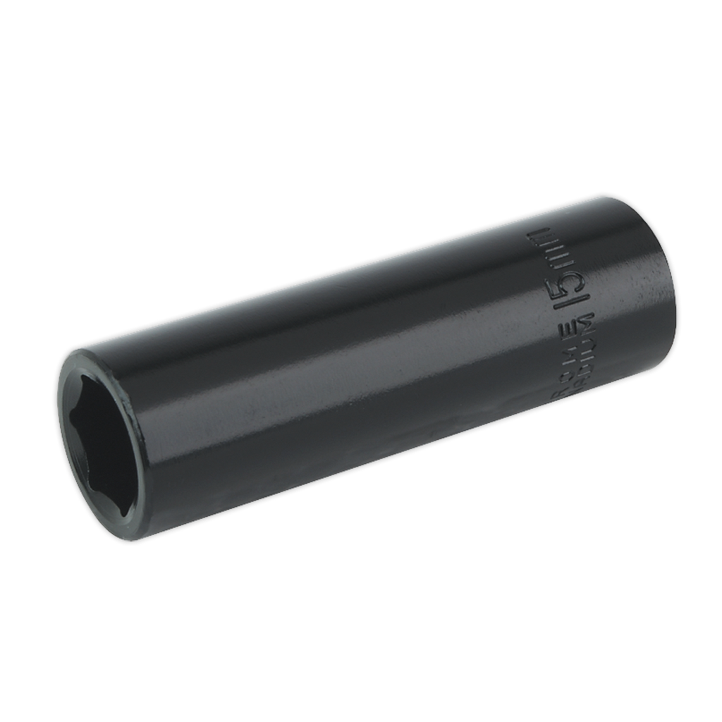 Sealey 15mm 1/2"Sq Drive Deep Impact Socket IS1215D