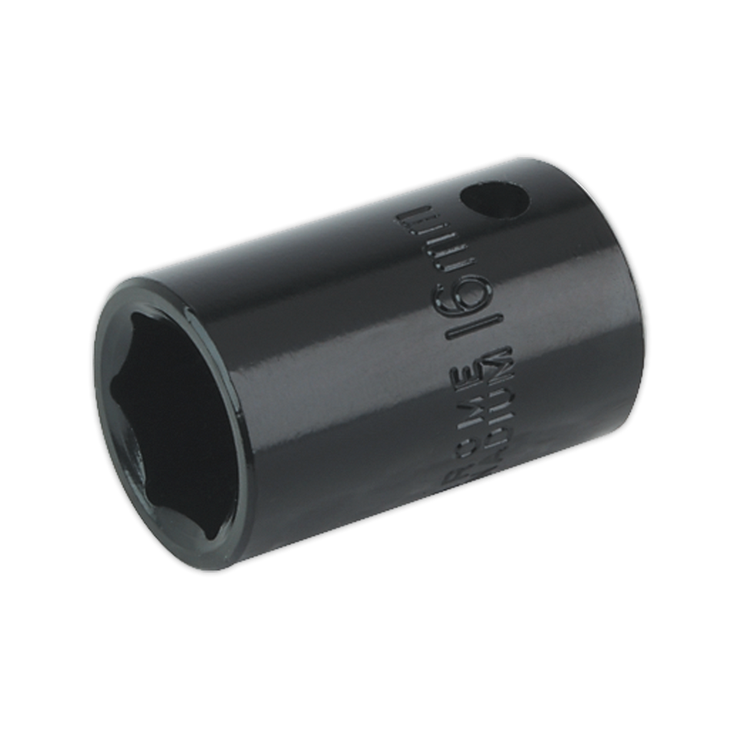 Sealey 16mm 1/2"Sq Drive Impact Socket IS1216