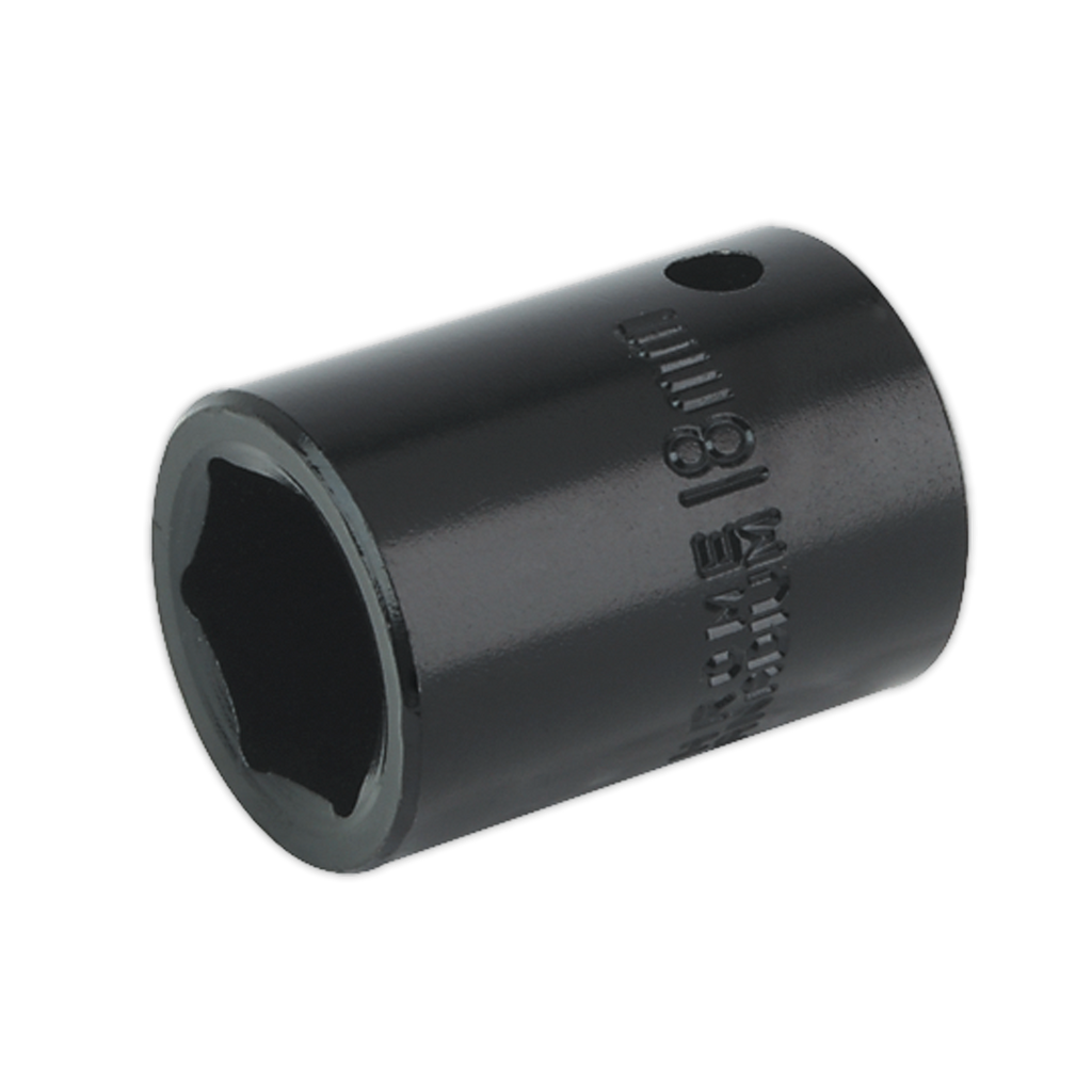 Sealey 18mm 1/2"Sq Drive Impact Socket IS1218