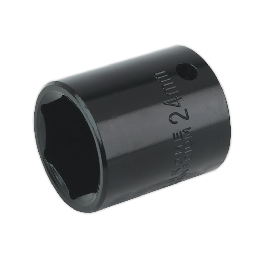 Sealey 24mm 1/2"Sq Drive Impact Socket IS1224