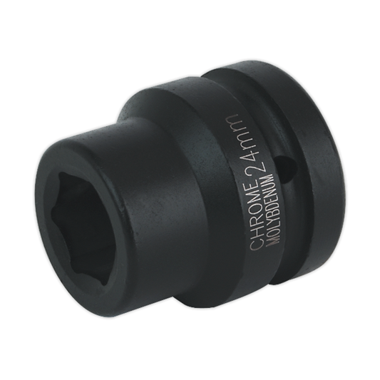 Sealey 24mm 1"Sq Drive Impact Socket IS124