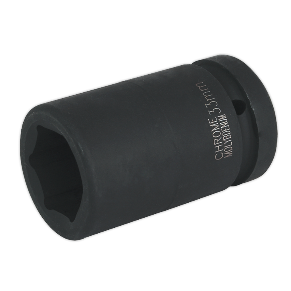 Sealey 33mm 1"Sq Drive Deep Impact Socket IS133D