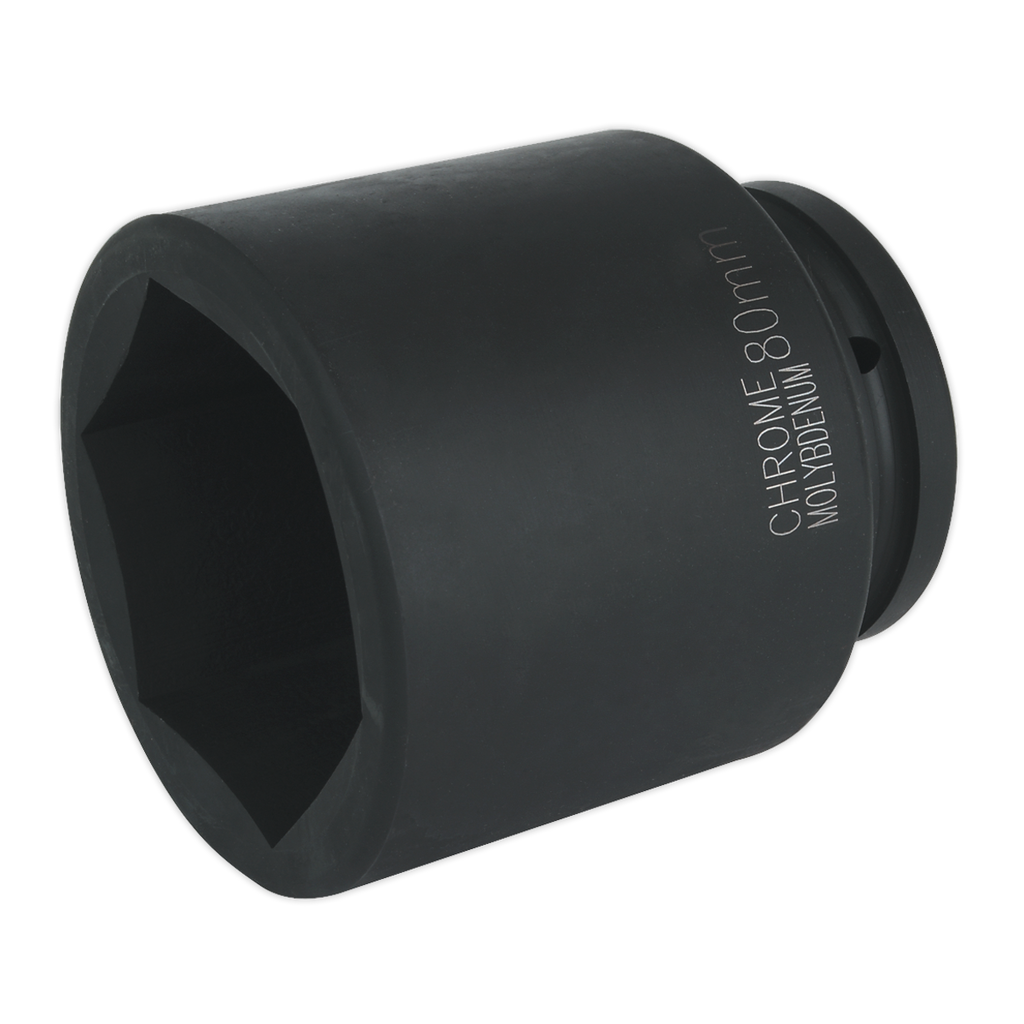 Sealey 80mm 1"Sq Drive Deep Impact Socket IS180D