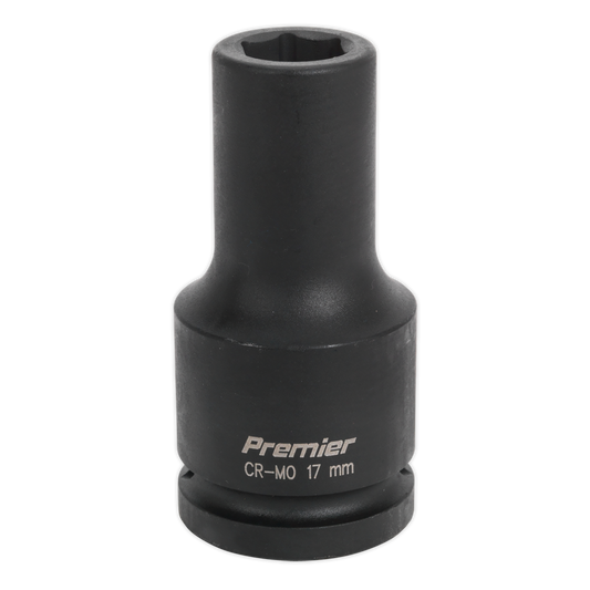 Sealey 17mm 3/4"Sq Drive Deep Impact Socket IS3417D