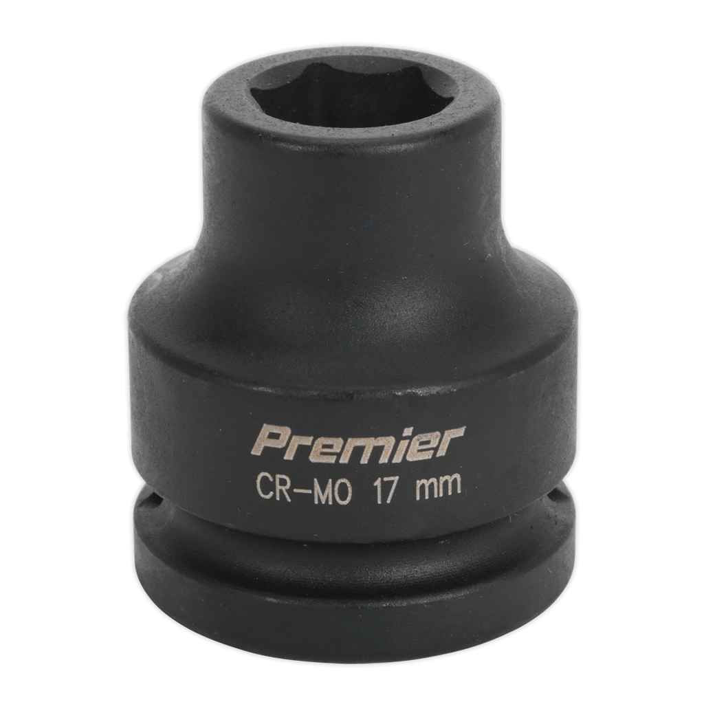 Sealey 17mm 3/4"Sq Drive Impact Socket IS3417