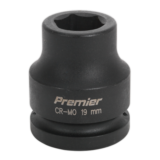 Sealey 19mm 3/4"Sq Drive Impact Socket IS3419