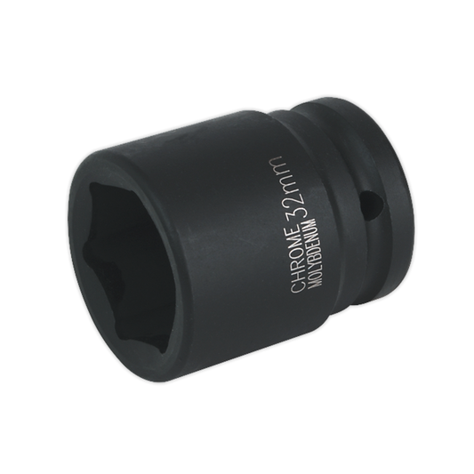Sealey 32mm 3/4"Sq Drive Impact Socket IS3432