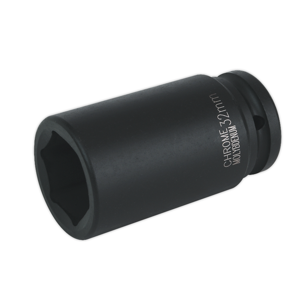 Sealey 32mm 3/4"Sq Drive Deep Impact Socket IS3432D