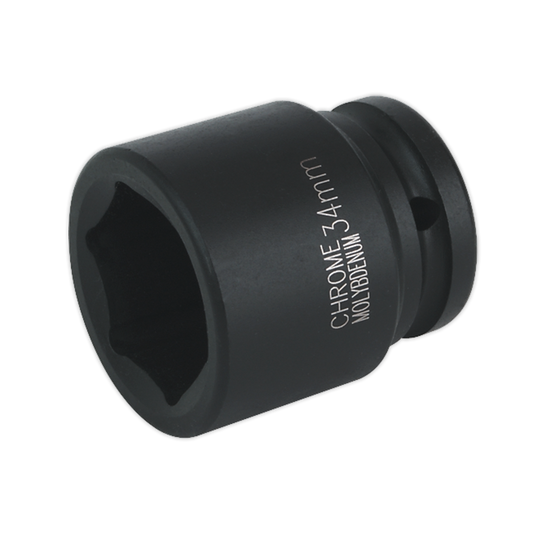 Sealey 34mm 3/4"Sq Drive Impact Socket IS3434