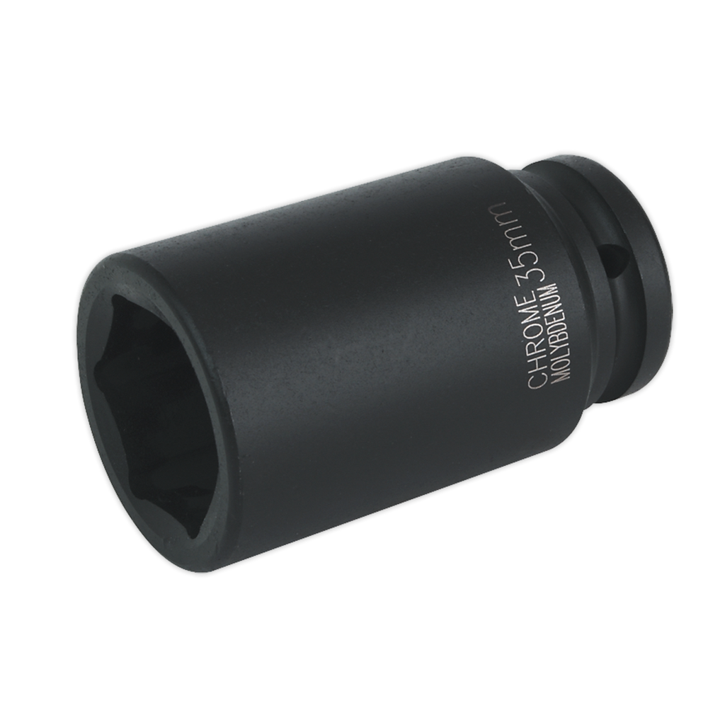 Sealey 35mm 3/4"Sq Drive Deep Impact Socket IS3435D