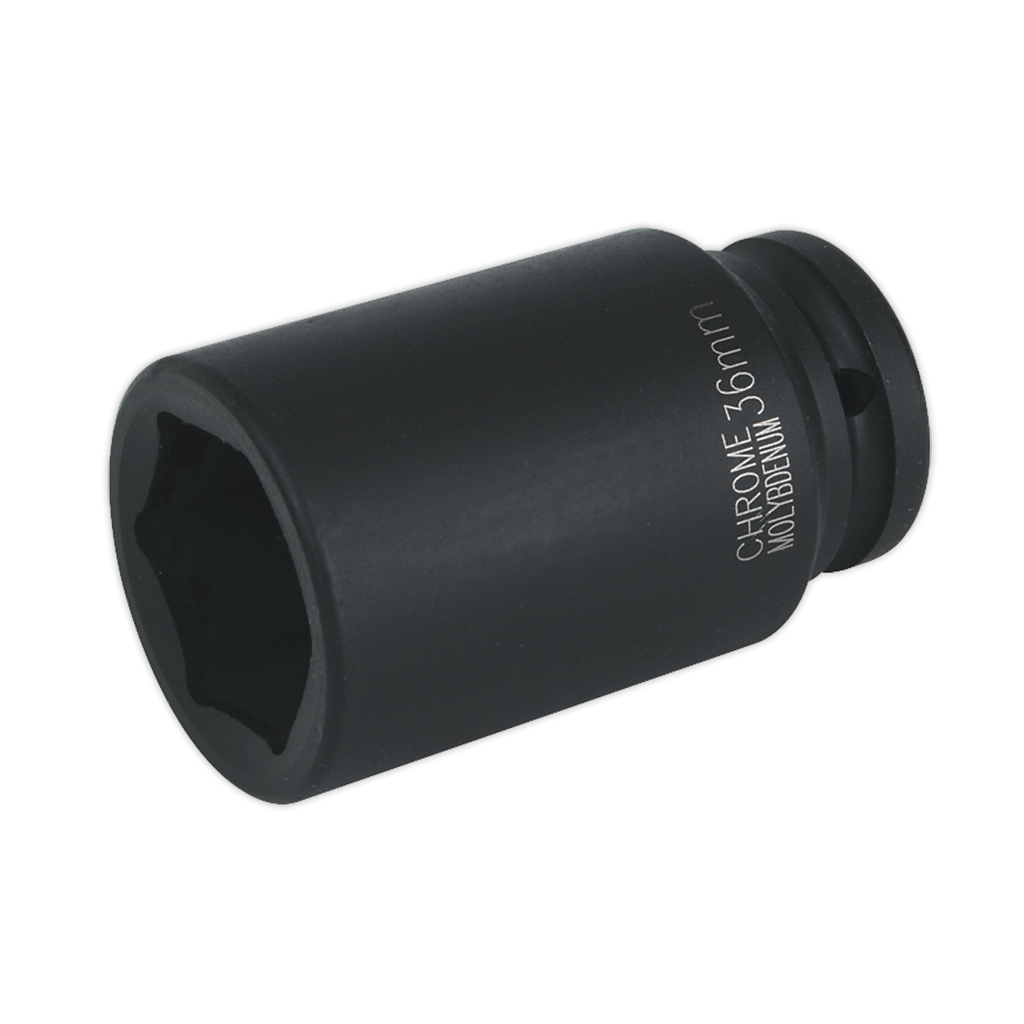 Sealey 36mm 3/4"Sq Drive Deep Impact Socket IS3436D