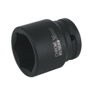 Sealey 36mm 3/4"Sq Drive Impact Socket IS3436