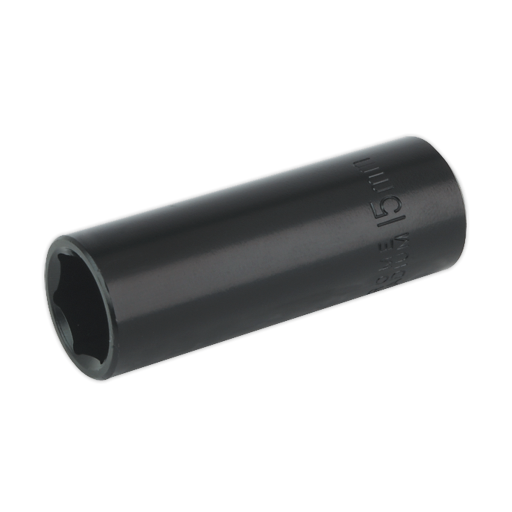 Sealey 15mm 3/8"Sq Drive Deep Impact Socket IS3815D