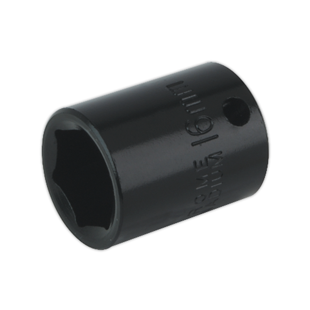 Sealey 16mm 3/8"Sq Drive Impact Socket IS3816