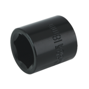 Sealey 18mm 3/8"Sq Drive Impact Socket IS3818